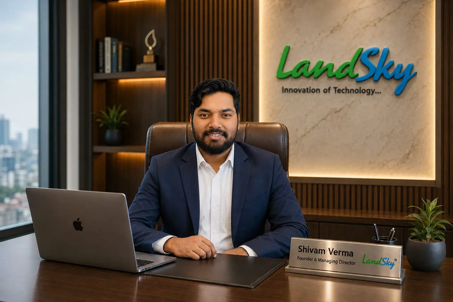 Mr. Shivam Verma, Founder of LANDSKY